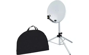 Maxview Portable-Sat-Kit 54cm + Receiver Campingzubehör Wohnwagen B-Ware - Bild 1 von 2