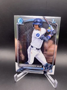 2025 Bowman Chrome 1st Andrew Salas Miami Marlins #BCP-156 - Bild 1 von 2