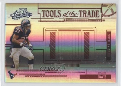 2005 Playoff Absolute Memorabilia Spectrum Red /50 Domanick Davis #TT-26 - Image 1 of 2