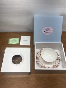 NORITAKE BONECHINA STUDIO GHIBLI "Kiki's Delivery Service" TEA CUP & SAUCER PINK - Picture 1 of 8