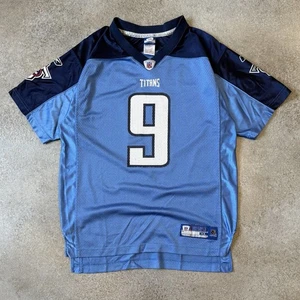 Vintage Y2K Tennessee Titans Steve McNair Football Jersey Youth XL Reebok Retro - Picture 1 of 15