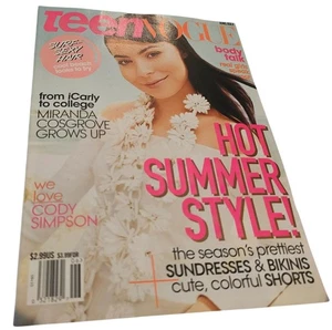 Teen Vogue Magazine June July 2012 Miranda Cosgrove Cover Hot Summer Style - Picture 1 of 6