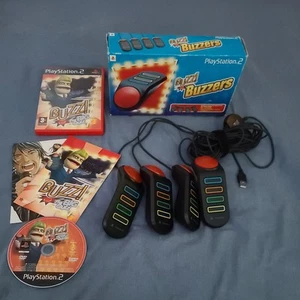 Wired Buzz Buzzers PS2 PlayStation 2 PAL - Foto 1 di 11