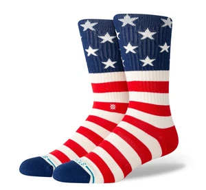 Stance - Socks - The Fourth Crew - Casual - Red - Picture 1 of 4