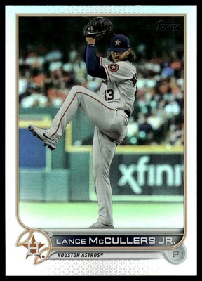 2022 Topps #637 Lance McCullers Jr. Rainbow Foil - Image 1 of 2