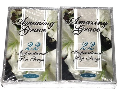 Amazing Grace - 22 Inspirational Pop Songs (Two Cassette Tapes 1995) NEW SEALED - Image 1 of 4