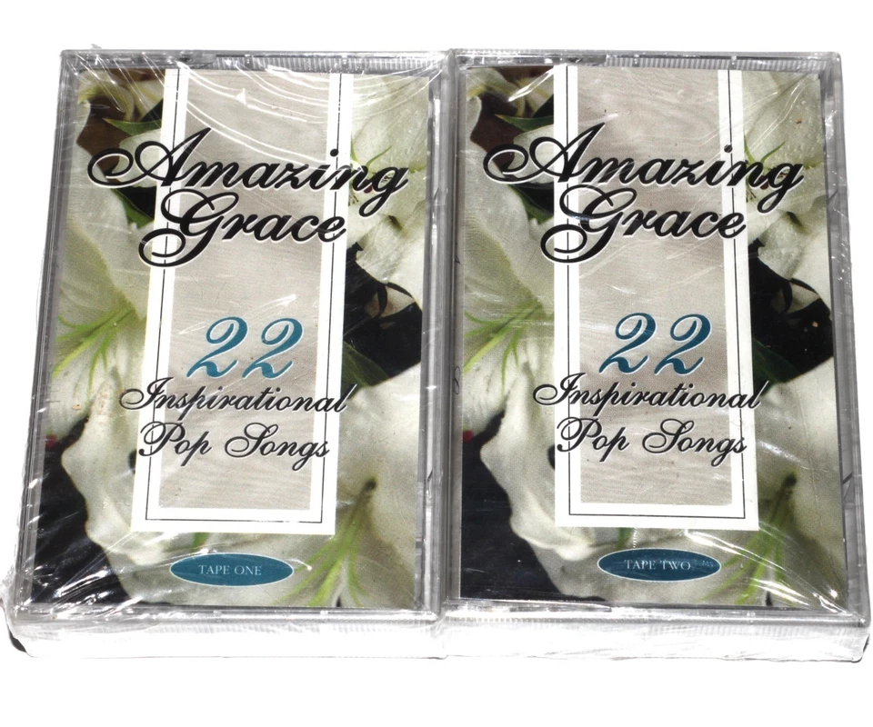 Amazing Grace - 22 Inspirational Pop Songs (Two Cassette Tapes 1995) NEW SEALED - Image 1 of 4