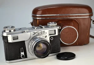 CÁMARA RF "KIEV-4A" SOVIÉTICA 1976 TOTALMENTE REPARADA + LENTE JUPITER-8m f2/50 (07) - Imagen 1 de 8