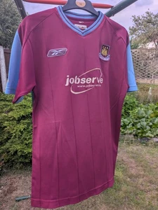 Reebok 2003 West Ham United Home Jersey Vintage, Size Medium - Picture 1 of 9