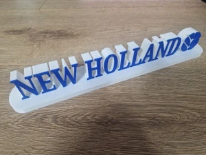 NEW HOLLAND - 3D Shop Display Sammlungsschild Sammler Display  - Bild 1 von 3