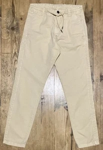 ZARA Sz 29 Men’s Light Weight Cotton Khaki Tan Beige Chino Pants READ - Picture 1 of 9