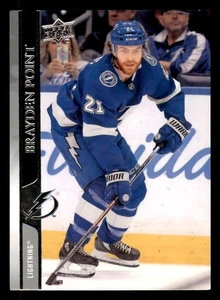 2020 Upper Deck Brayden Point #163  Tampa Bay Lightning - Picture 1 of 2