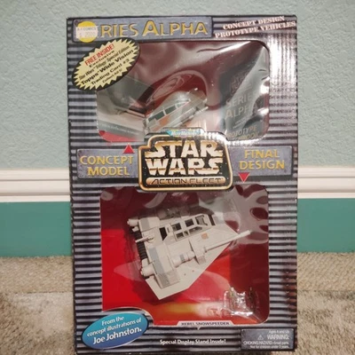 Micro Máquinas Star Wars Action Fleet Series Alpha Snowspeeder Concept Designs Foto 1 de 4