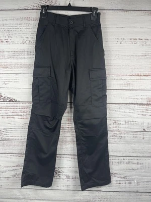 Brandy Melville Cargo Pants Women's Size 26 Black MH271-Z263 Utility Pockets - Image 1 of 4