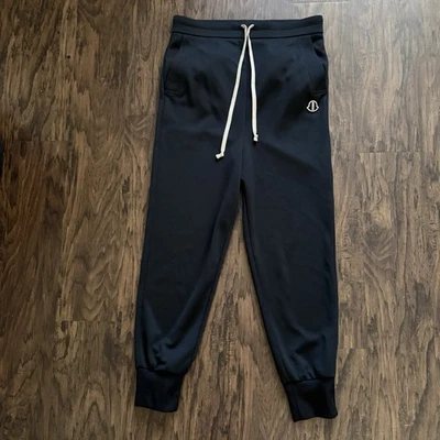 Joggers Rick Owens X Moncler preto pequeno - Imagem 1 de 4