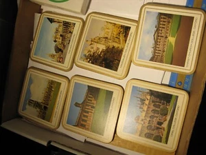 Vintage 6 Pimpernel Coasters 511 Oxford 1970's - Picture 1 of 6