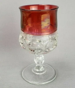 De colección vaso de Indiana Lexington arándano rubí copa/vaso de vino - Imagen 1 de 5