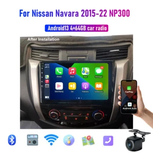 10" Wireless CarPlay Android Auto head unit BT For Nissan Navara NP300 RX ST 15+ - Picture 1 of 18