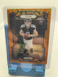 2023 Panini Orange Disco Prizm #397 Will Levis Titans RC Rookie - Picture 1 of 2