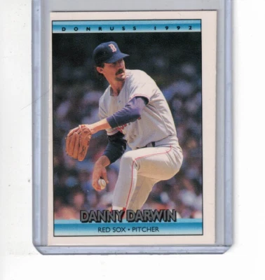 1992 Donruss #87 Danny Darwin - Red Sox - Image 1 of 2