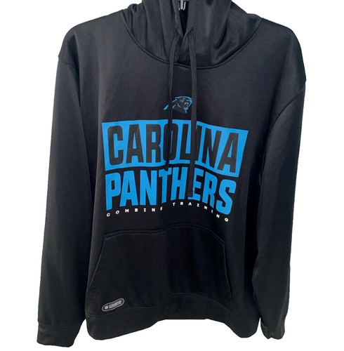 VETEMENTS Felpa con cappuccio Carolina Panthers NFL Apparel New Era XL Combine Offside nera calda