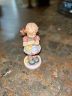 Hummel Goebel Germany ?A Stitch in Time? Girl Knitting Figurine 255 From 1987