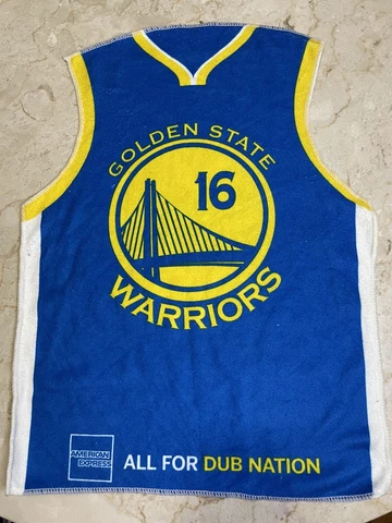 American Express Blue Dust Rag Towel Golden State Warriors Cover