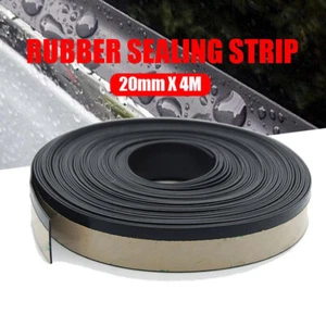 4M Rubber Seal Strip Car Front Rear Side Window Trim Edge Moulding Weatherstrip. - Picture 1 of 11
