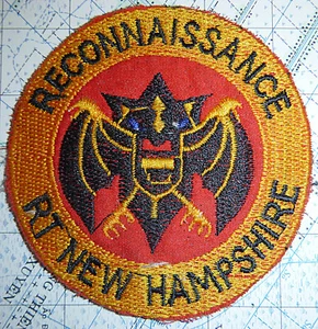 Parche - RECON TEAM NEW HAMPSHIRE - Fuerzas Especiales de Estados Unidos - CCN - Guerra de Vietnam - 047 - Imagen 1 de 2