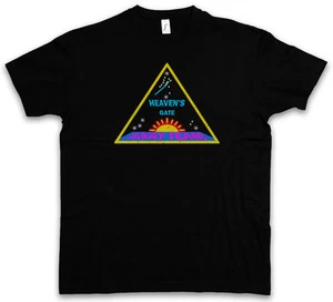 HEAVEN`s GATE AWAY TEAM T-SHIRT - Comet Sekte Sect Community Logo Sign Symbol - Picture 1 of 2