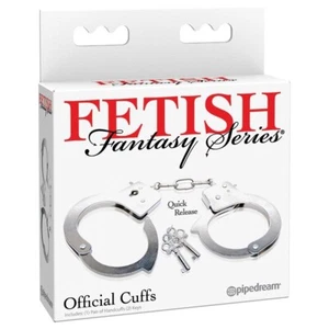 Fetish Fantasy Series Official Handcuff  Made of nickel-plated steel, - Picture 1 of 6