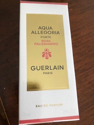 Guerlain Aqua Alegoria Forte Rosa Palissandro 2023 Eau de Parfum 2,5 oz/75 ml NUEVO Foto 1 de 4