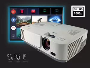 3000 Lumens 3LCD Projector for Fake Window House Mapping Smart Home Eco-Friendly - Picture 1 of 8