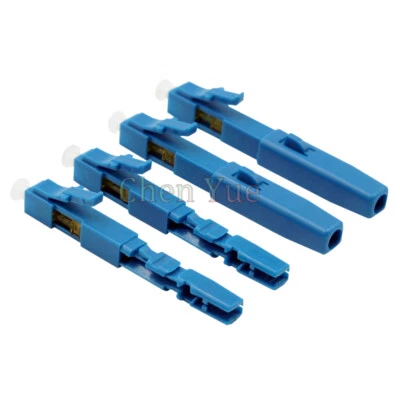 Conector rápido LC UPC 10 PIEZAS SM fibra óptica conector rápido LC tipo integrado FTTH Foto 1 de 4