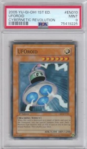 2005 Yu-Gi-Oh! Cybernetic Revolution UFOroid 1st Edition EN010 PSA 9 (9225) - Picture 1 of 2