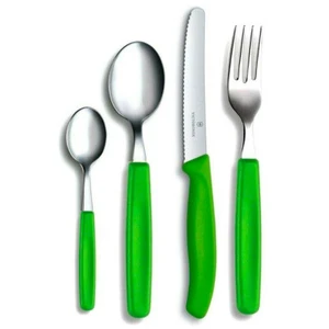 Victorinox 24 Piece Steak Knife Table Cutlery Set 24pc - Green - Picture 1 of 1