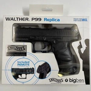 NEUF NEW rare WALTHER P99 replica gun pistolet nintendo WII WII U arme type 9mm - Imagen 1 de 2