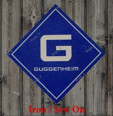 2024 Dodger Ad Patch Los Angeles Dodgers Guggenheim Advertising Ad Jersey Patch - Image 1 of 4