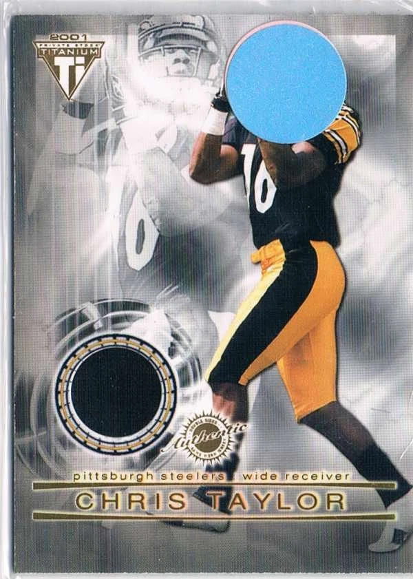 2001 Titanium Double Sided Jerseys #27 C.Taylor / Darnerien McCants MEM  - Image 1 of 1