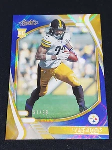 Najee Harris 2021 Panini Absolute Blue Diamonds Rookie Parallel #97/99 RC - Picture 1 of 1