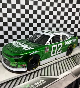 *COLOR CHROME* NASCAR Diecast 2020 Brett Moffitt Green Destiny Homes Camaro 1/24 - Picture 1 of 7