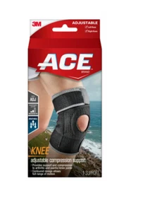 SM ACE Adjustable Compression Knee Support with Stabilizers - Picture 1 of 2