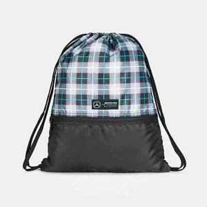 Mercedes-AMG Petronas F1 Lightweight Rucksack Backpack GYM Pull Bag - Picture 1 of 6