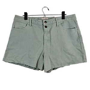 Universal Thread Midi Vintage Stretch Mint Jeansshorts Damen Plus Größe 16 Neu mit Etikett - Bild 1 von 10