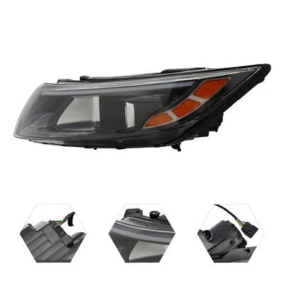 Driver Side Headlamp Left Halogen Headlight Assembly LH For KIA Optima 2014-2015 - Image 1 of 4