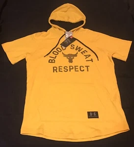 Sudadera con capucha Under Armor Project Rock Blood Sweat Respect 1326409 talla grande - rara - Imagen 1 de 7