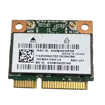 Lenovo IdeaPad S510p Wireless half PCIELAN Card QCWB335 wifi+BT4.0 WCBN612AH-L6 - Image 1 of 2