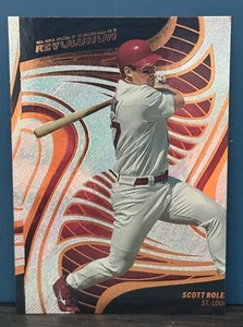 2023 Panini Chronicles Revolution #43 Scott Rolen Miscut - Picture 1 of 2