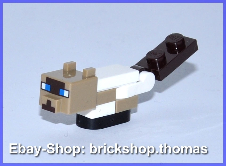 Lego Minecraft Katze - minecat09 21253 - Cat Kitten - NEU / NEW - Bild 1 von 1