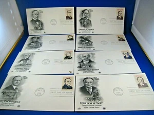 EE. UU. FDC CONJUNTOS - PRESIDENTES DE ESTADOS UNIDOS - 1986 - LOTE DE 8 (fs15) - Imagen 1 de 2
